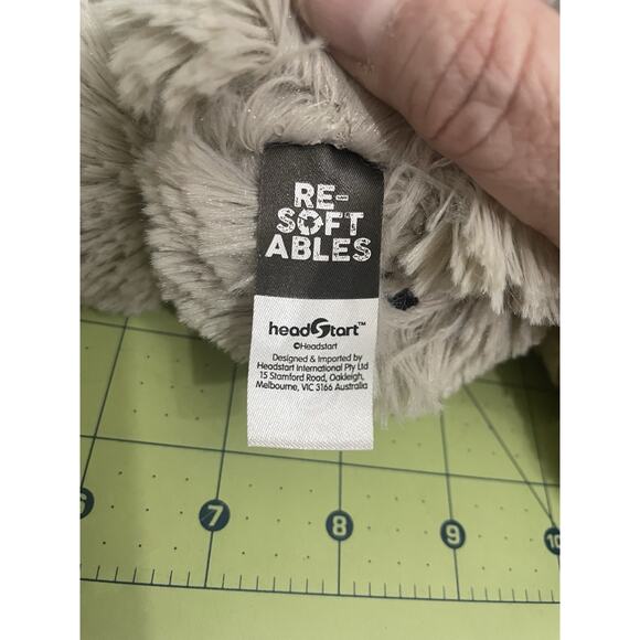 Resoftable Sloth Plush Baby Toy Stuffed Animal Lovey Lovie Brown Head Start - Picture 8 of 9